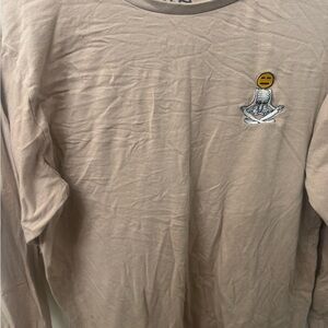 Eighty Eight Tan Long Sleeve Tee